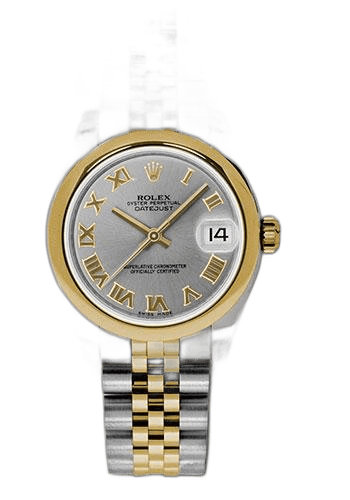 Rolex Datejust 31 Yellow Rolesor — Slate Grey Roman Dial | Ref. 178243