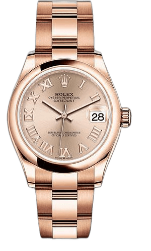 Rolex Datejust 31 Everose Gold — Rose Roman Dial | Ref. 278245
