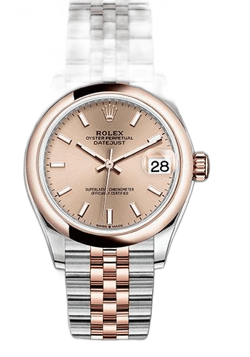 Rolex Datejust Everose Rolesor — Rose Roman Dial | Ref. 278241