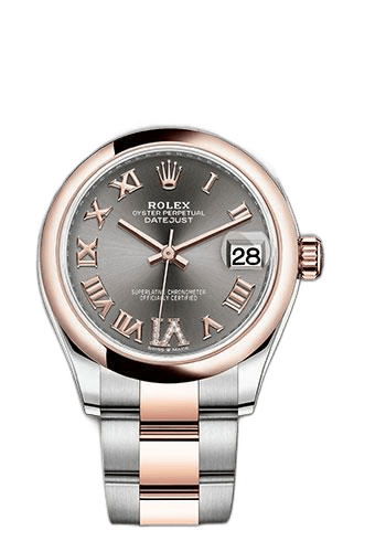 Rolex Datejust 31 Everose Rolesor — Mother-Of-Pearl Diamond Dial