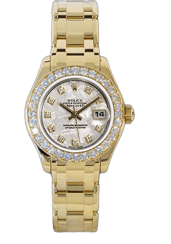 Rolex Datejust Pearlmaster 29 Yellow Gold — Meteorite Diamond Dial | Ref. 80298