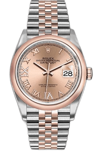 Rolex Datejust Everose Rolesor — Rose Roman Dial | Ref. N/A