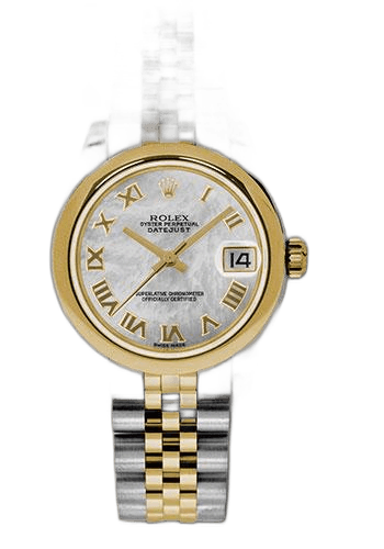 Rolex Datejust 31 Yellow Rolesor — Mother-of-Pearl Roman Dial | Ref. 178243