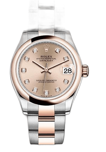 Rolex Datejust Everose Rolesor — Chocolate Diamond | Ref. 278241