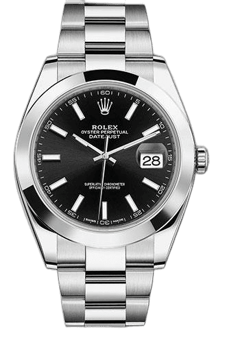 Rolex Datejust 41 Oystersteel — Black Index Dial | Ref. 126300