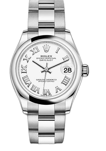 Rolex Datejust 31 White Rolesor — White Roman Dial | Ref. 278240