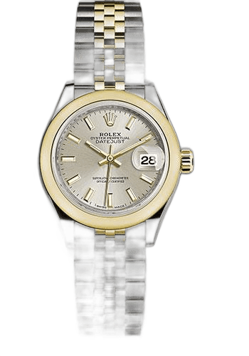 Rolex Datejust Yellow Rolesor — Silver Index Dial | Ref. 279163