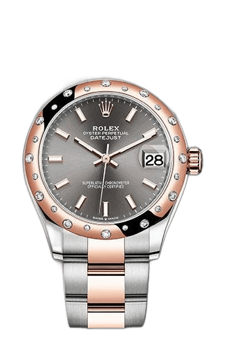 Rolex Datejust 31 Everose Rolesor — Dark Rhodium Index Dial | Ref. 278341RBR