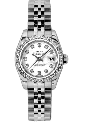 Rolex Datejust Lady White Rolesor — White Diamond Dial | Ref. 179384