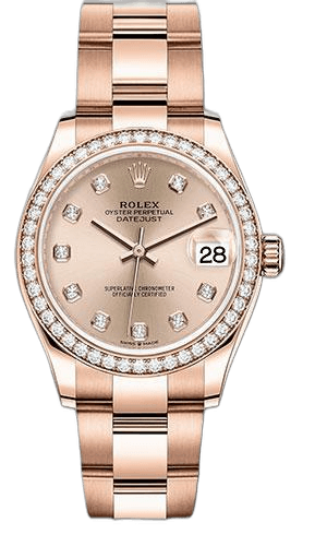 Rolex Datejust 31 Everose Gold — Rose Diamond Dial | Ref. 278285RBR