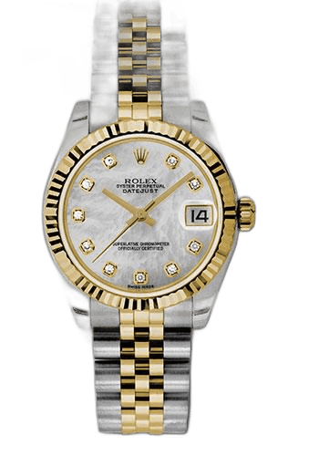 Rolex Datejust Yellow Rolesor — Mother-of-Pearl Diamond Dial | Ref. 178273
