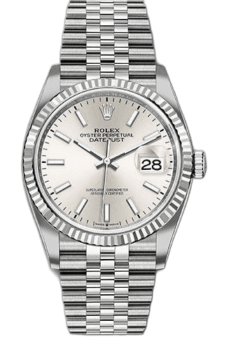Rolex Datejust Oystersteel — Silver Index Dial | Ref. 126234
