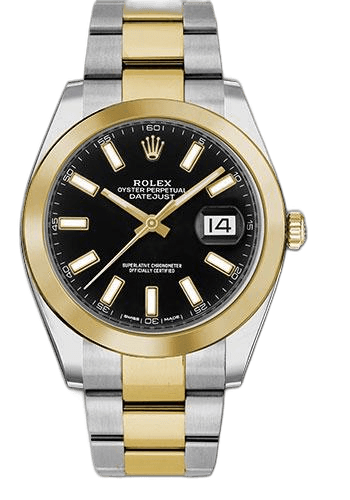 Rolex Datejust Yellow Rolesor — Black Index Dial | Ref. 126303