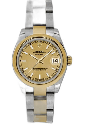 Rolex Datejust 31 Yellow Rolesor — Champagne Index Dial | Ref. 178243