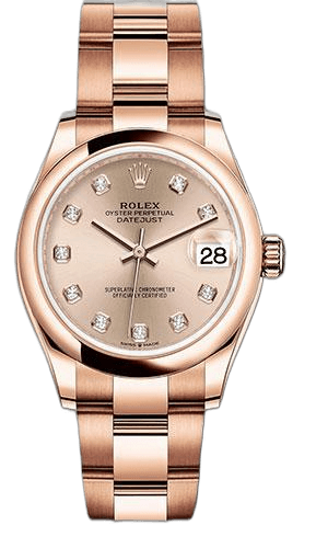 Rolex Datejust Everose Gold — Rose Diamond Dial | Ref. 278245
