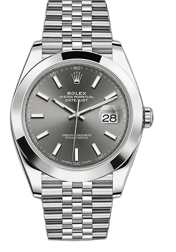 Rolex Datejust Oystersteel — Dark Rhodium Index | Ref. 126300