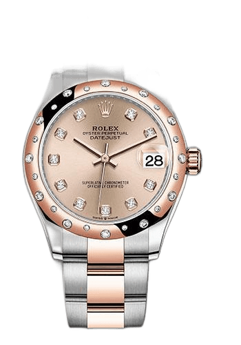 Rolex Datejust 31 Everose Rolesor — Chocolate Diamond Dial | Ref. 278341RBR