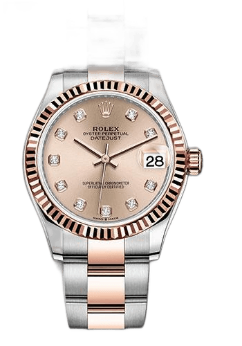 Rolex Datejust 31 Everose Rolesor — Chocolate Diamond Dial | Ref. 278271