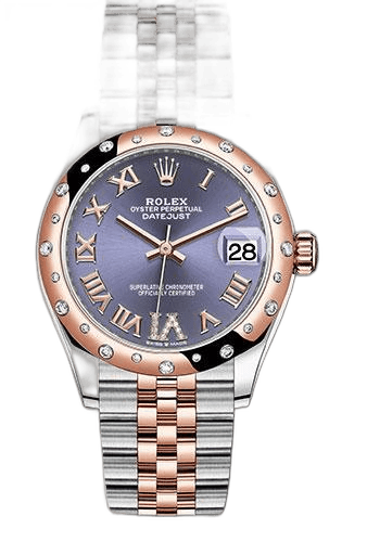 Rolex Datejust Everose Rolesor — Chocolate Diamond Roman VI Dial | 31mm
