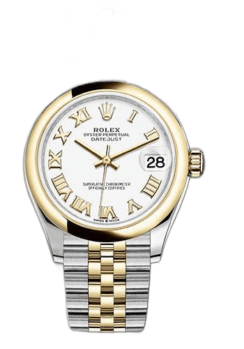 Rolex Datejust Yellow Rolesor — White Roman Dial | Ref. 278243