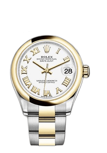 Rolex Datejust 31 Yellow Rolesor — White Roman Dial | Ref. 278243