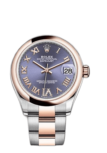 Rolex Datejust 31 Everose Rolesor — Chocolate Diamond Roman VI Dial
