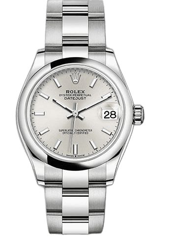 Rolex Datejust White Rolesor — Silver Index Dial | Ref. 278240