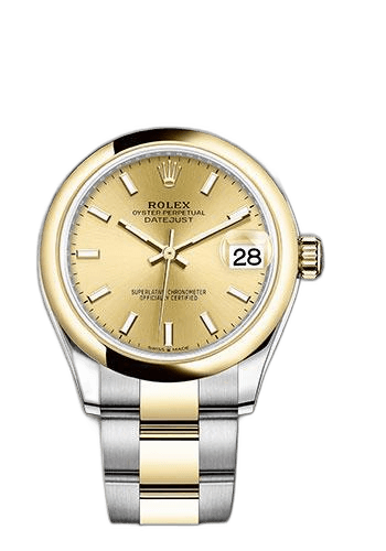 Rolex Datejust 31 Yellow Rolesor — Champagne Index Dial | Ref. 278243