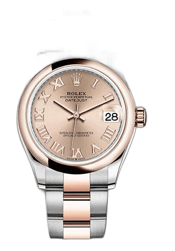 Rolex Datejust 31 Everose Rolesor — Dark Rhodium Index Dial | Ref. 278241