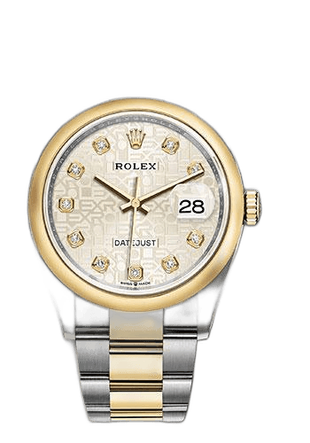 Rolex Datejust 36 Yellow Rolesor — Silver Jubilee Diamond Dial | Ref. 126203