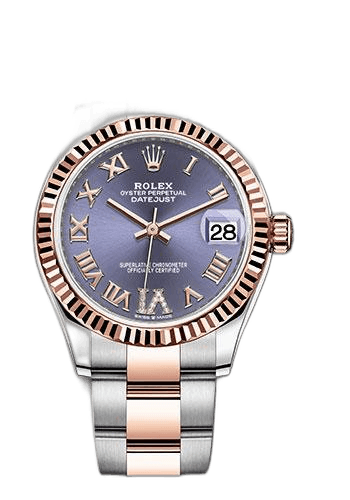 Rolex Datejust 31 Everose Rolesor — Chocolate Diamond Roman VI Dial | Ref. 278271