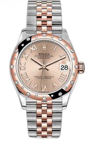 Rolex Datejust 31 Everose Rolesor — Dark Rhodium Index Dial | Ref. 278341RBR