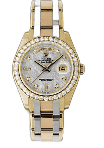 Rolex Day-Date Yellow Gold — 40 Diamond Bezel Meteorite Diamond Dial