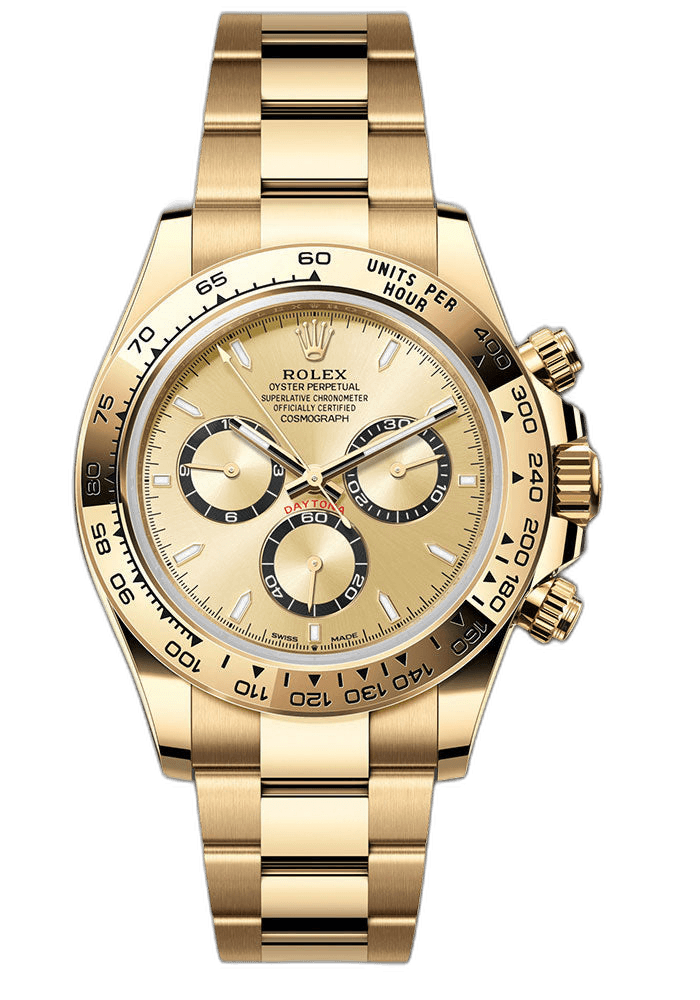 Rolex Daytona Yellow Gold — Golden Index Dial | Ref. 126508