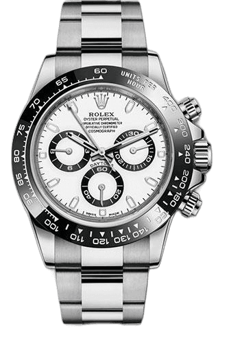 Rolex Daytona Stainless Steel — White Index Dial, Ceramic Bezel | Ref. 116500LN