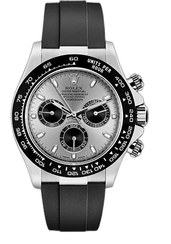 Rolex Daytona White Gold — Steel Index Dial | Ref. 116519LN