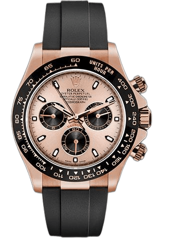 Rolex Daytona 40 Gold — Pink Index Dial | Ref. 116515LN