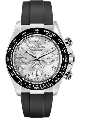 Rolex Daytona White Gold — Mother-of-Pearl Diamond Dial | Ref. 116519LN
