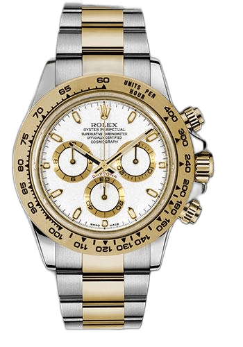 Rolex Daytona Yellow Rolesor — White Index Dial | Ref. 116503