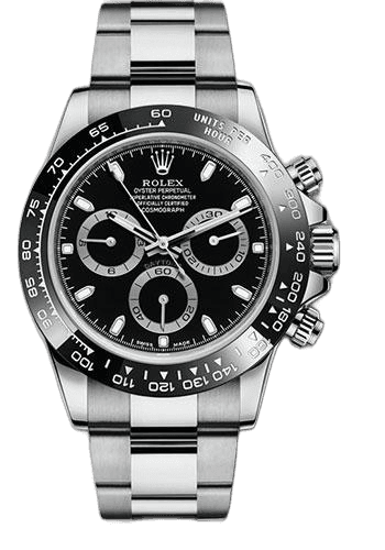 Rolex Daytona Oystersteel — Black Index Dial, Ceramic Bezel | Ref. 116500LN