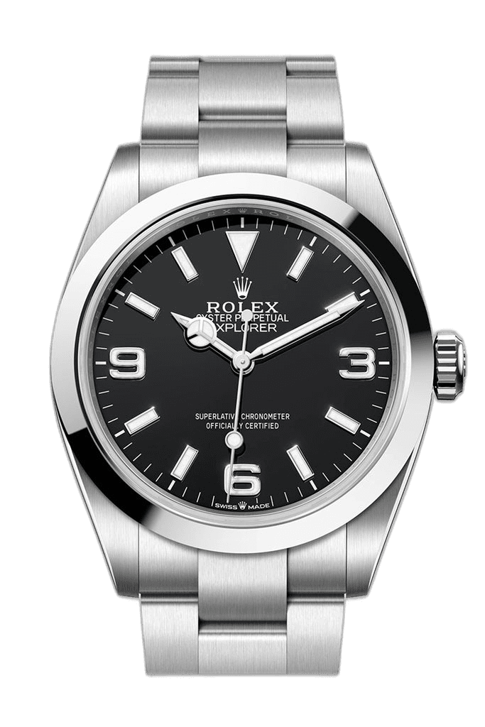 Rolex Explorer Oystersteel — Black Dial | Ref. 224270
