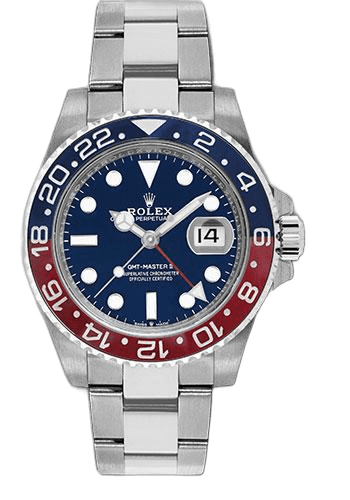 Rolex GMT-Master II White Gold — Blue & Red 'Pepsi' Dial | Ref. 126719BLRO