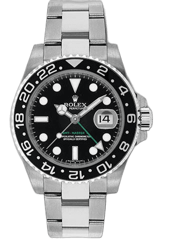 Rolex GMT-Master II Oystersteel — Black Dial | Ref. 116710LN