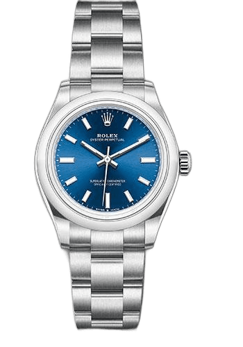 Rolex Oyster Perpetual 31 — Blue Index Dial | Ref. 277200