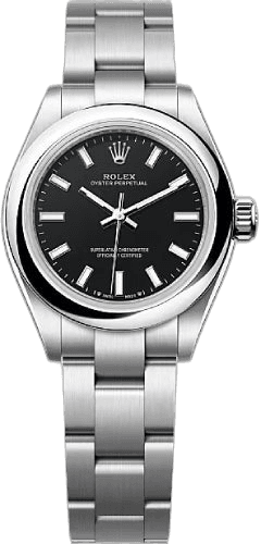 Rolex Oyster Perpetual 28 Oystersteel — Black Dial | Ref. 276200