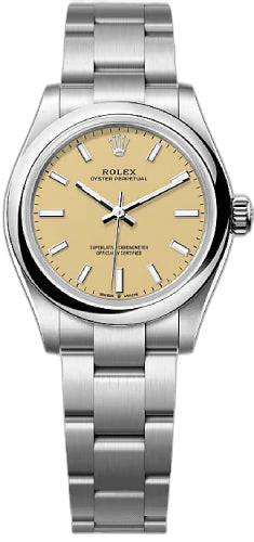 Rolex Oyster Perpetual 31 Oystersteel — Beige Dial | Ref. 277200