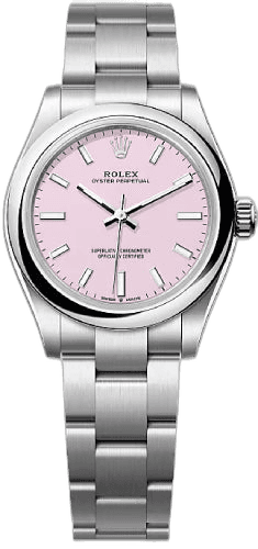 Rolex Oyster Perpetual 31 Oystersteel — Candy Pink Dial | Ref. 277200