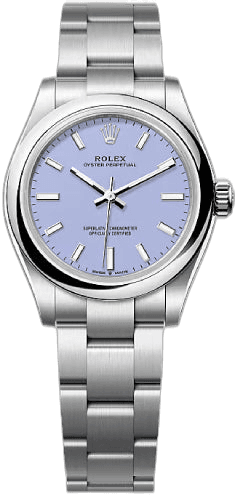 Rolex Oyster Perpetual 31 Oystersteel — Lavender Dial | Ref. 277200