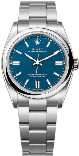Rolex Oyster Perpetual 36 Oystersteel — Blue Dial | Ref. 126000