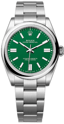 Rolex Oyster Perpetual 41 Oystersteel — Green Dial | Ref. 134300